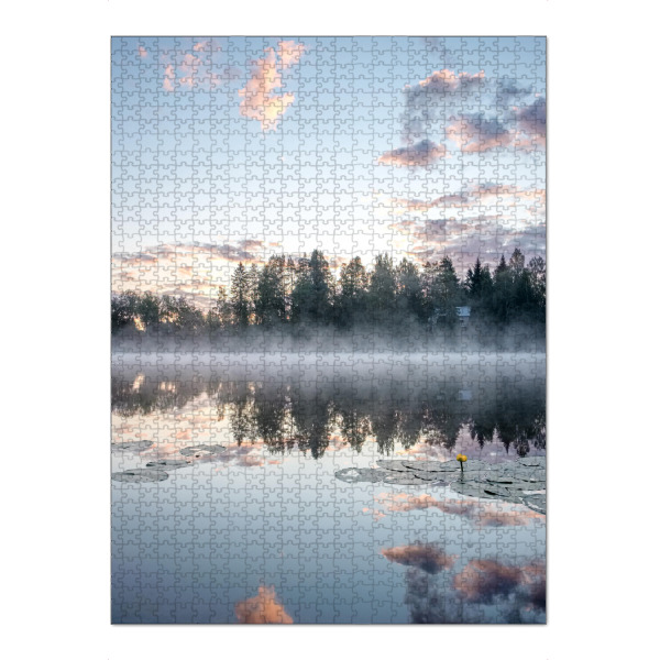 Puzzle Ravensburger "Seenebel" artboxONE - Natur,Reise,Reise / Länder