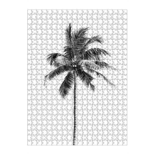artboxONE Puzzle "Palm tree beach" artboxONE - Natur,Reise,Reise / Strand und Meer