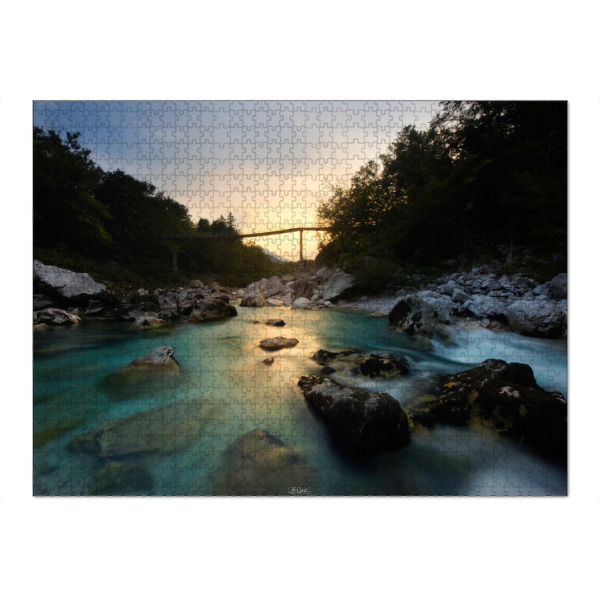 Puzzle Ravensburger "Wild River" artboxONE - Natur,Reise,Reise / Länder