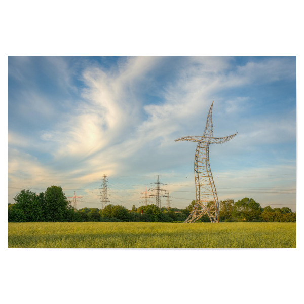 Poster 30x20 cm "Zauberlehrling Oberhausen" artboxONE - Reise,Architektur,Reise / Länder