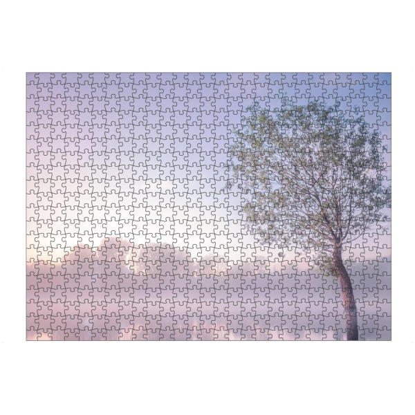 Puzzle Ravensburger "Nebel am Morgen" artboxONE - Natur