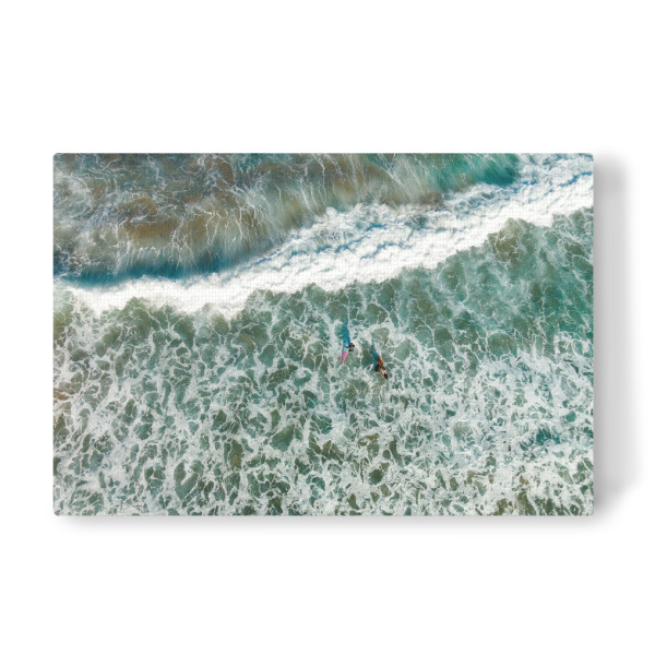 Leinwandbild "Keine Angst" artboxONE - Natur,Reise / Strand und Meer,Sport,Sport / Sommerspiele