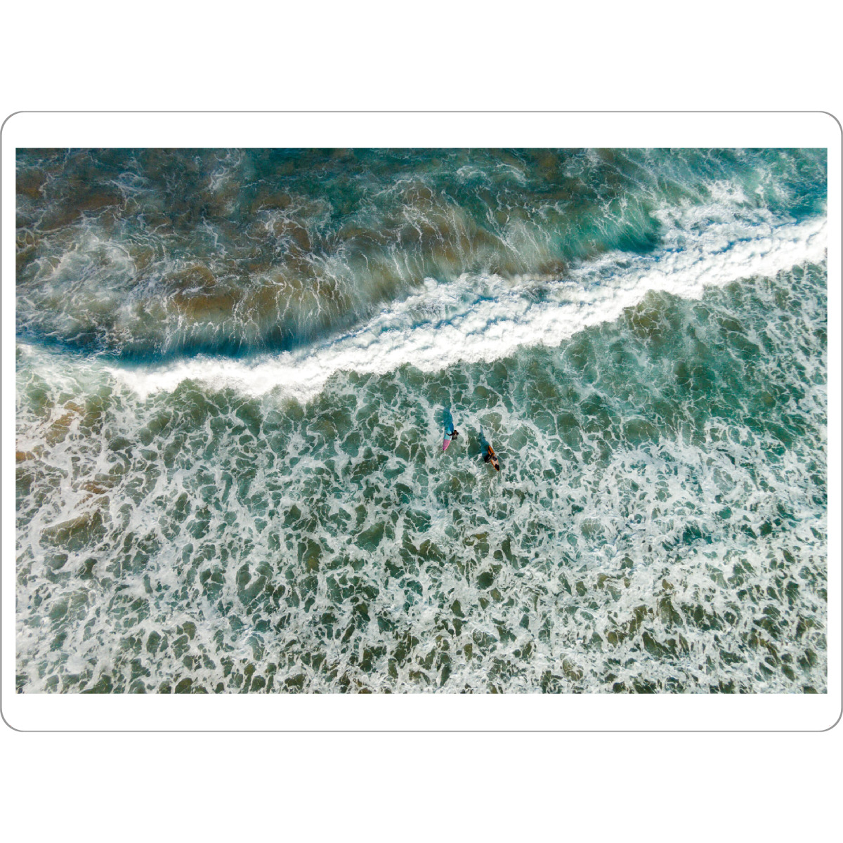 Tischset "Keine Angst" artboxONE - Natur,Reise / Strand und Meer,Sport,Sport / Sommerspiele