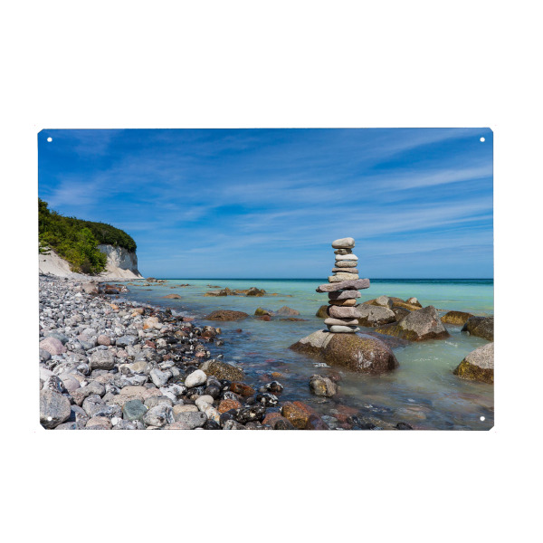 Holzbild "Ostseeküste auf der Insel Rügen" artboxONE - Natur,Reise,Reise / Strand und Meer