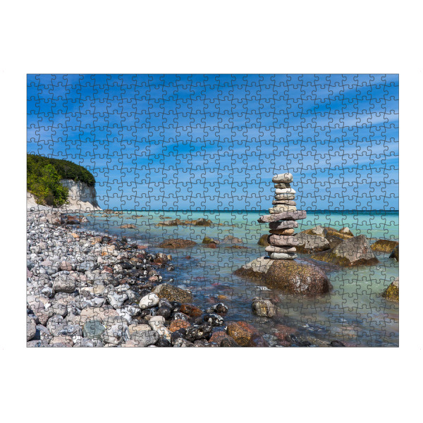 Puzzle Ravensburger "Ostseeküste auf der Insel Rügen" artboxONE - Natur,Reise,Reise / Strand und Meer