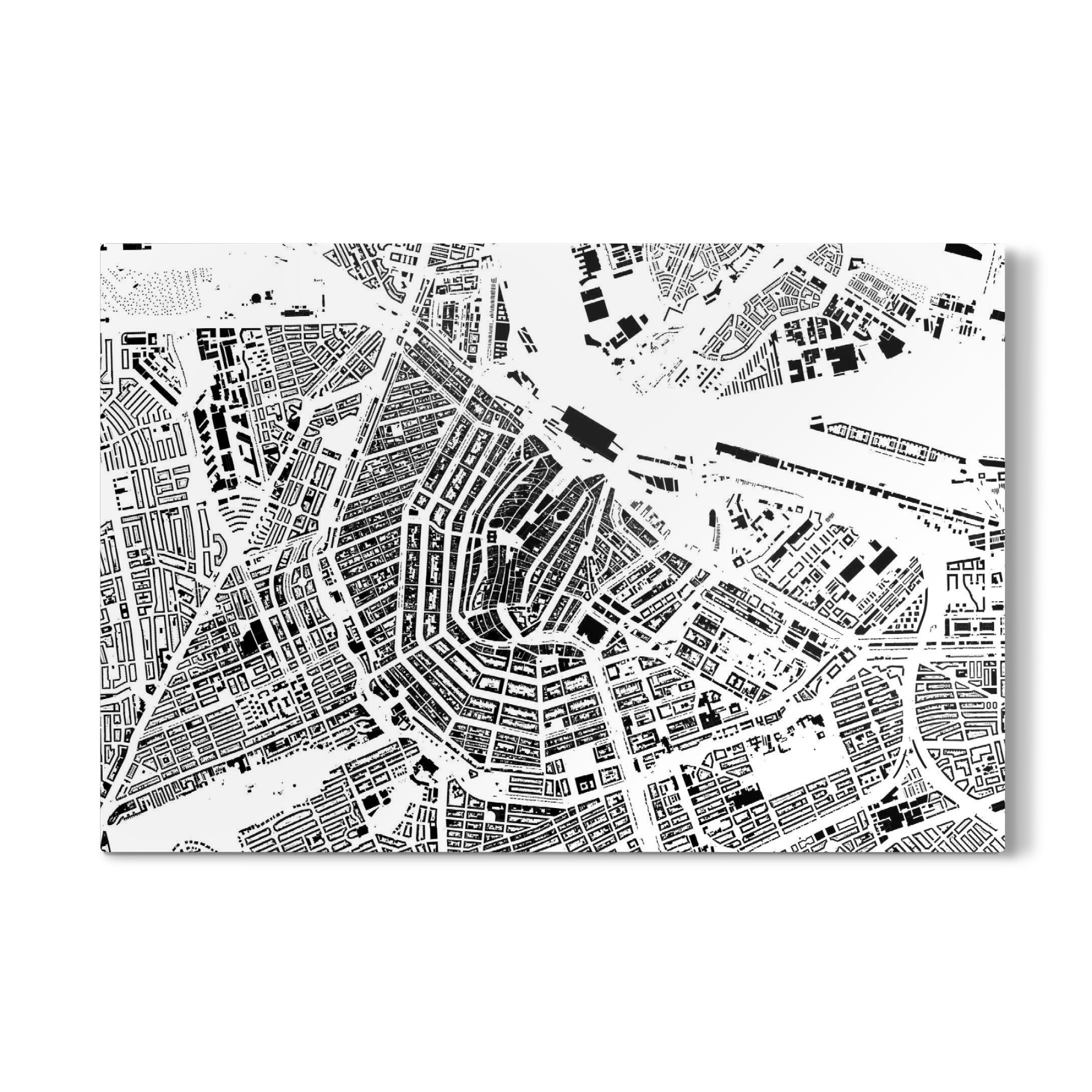 Galerie-Print "Amsterdam building footprints" 30x20 cm artboxONE