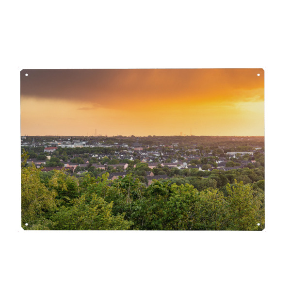 Holzbild "Bottrop im Ruhrgebiet" artboxONE - Natur,Reise,Reise / Länder