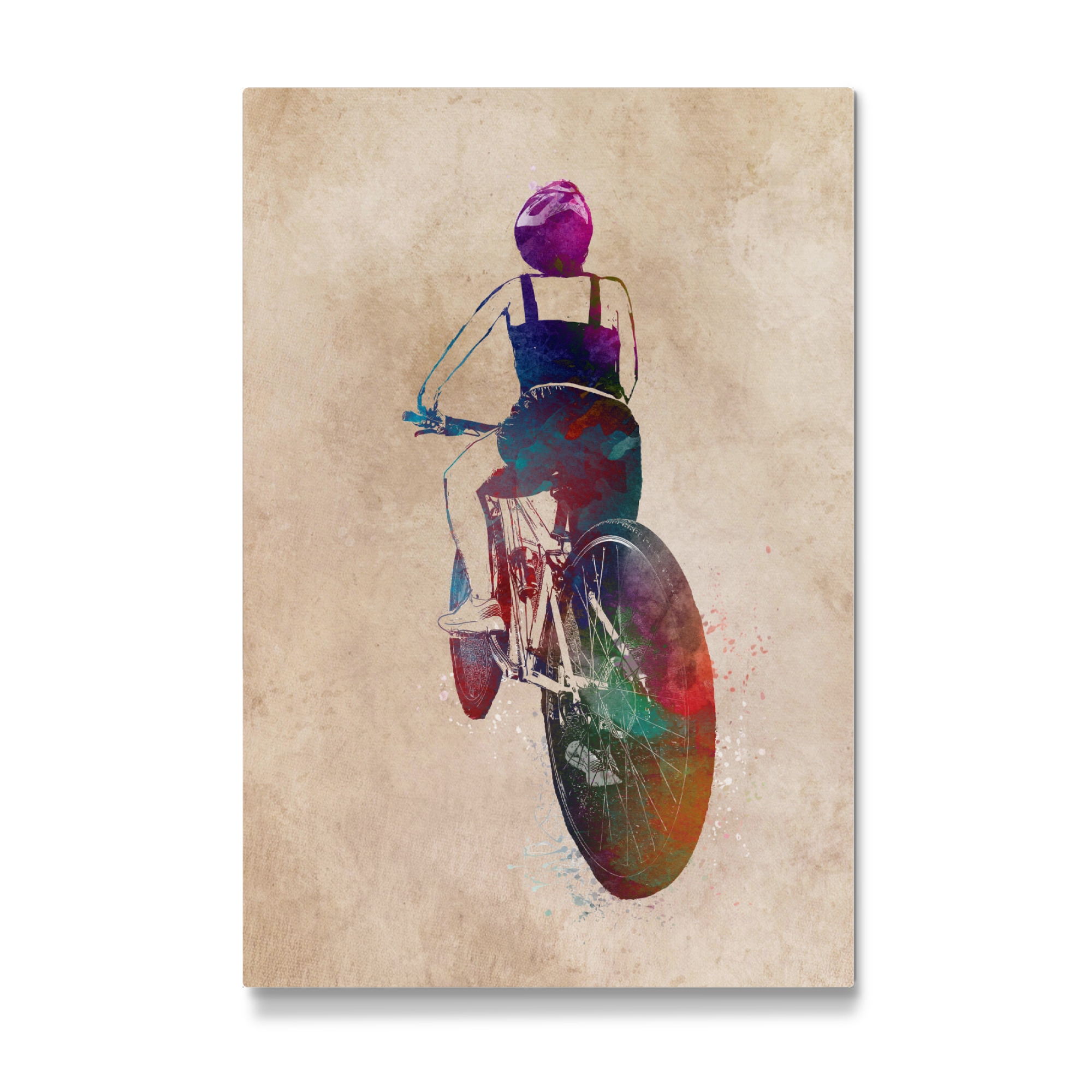 Galerie-Print "Bicyclist" 30x20 cm artboxONE