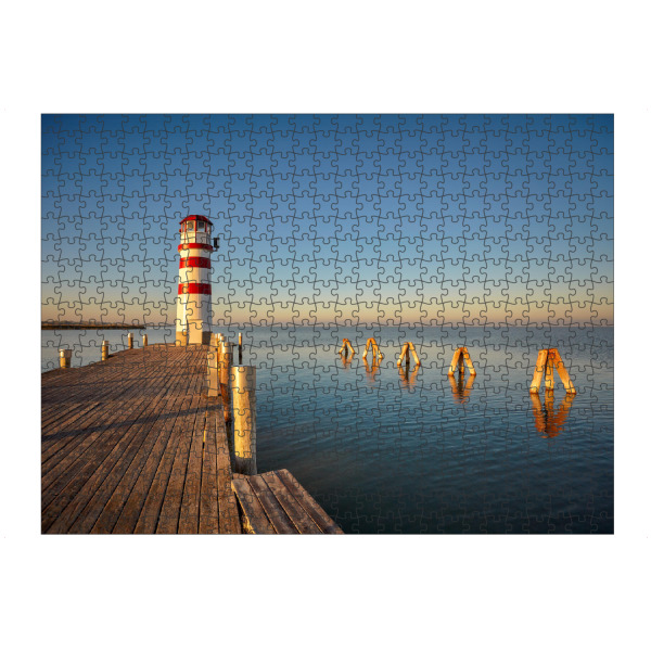 Puzzle Ravensburger "Morgenstimmung am Neusiedlersee" artboxONE - Natur,Reise,Architektur,Reise / Strand und Meer