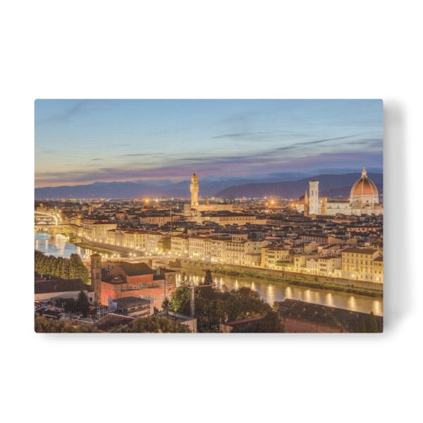 Leinwandbild "Florenz am Abend" artboxONE - Städte,Reise,Reise / Länder