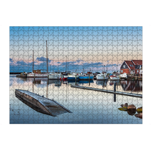 artboxONE Puzzle "Klintholm Havn in Dänemark" artboxONE - Natur,Reise,Architektur,Reise / Strand und Meer,Reise / Länder