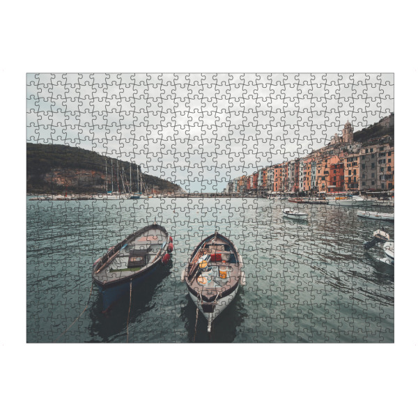 Puzzle Ravensburger "Boats on the Water" artboxONE - Natur,Reise