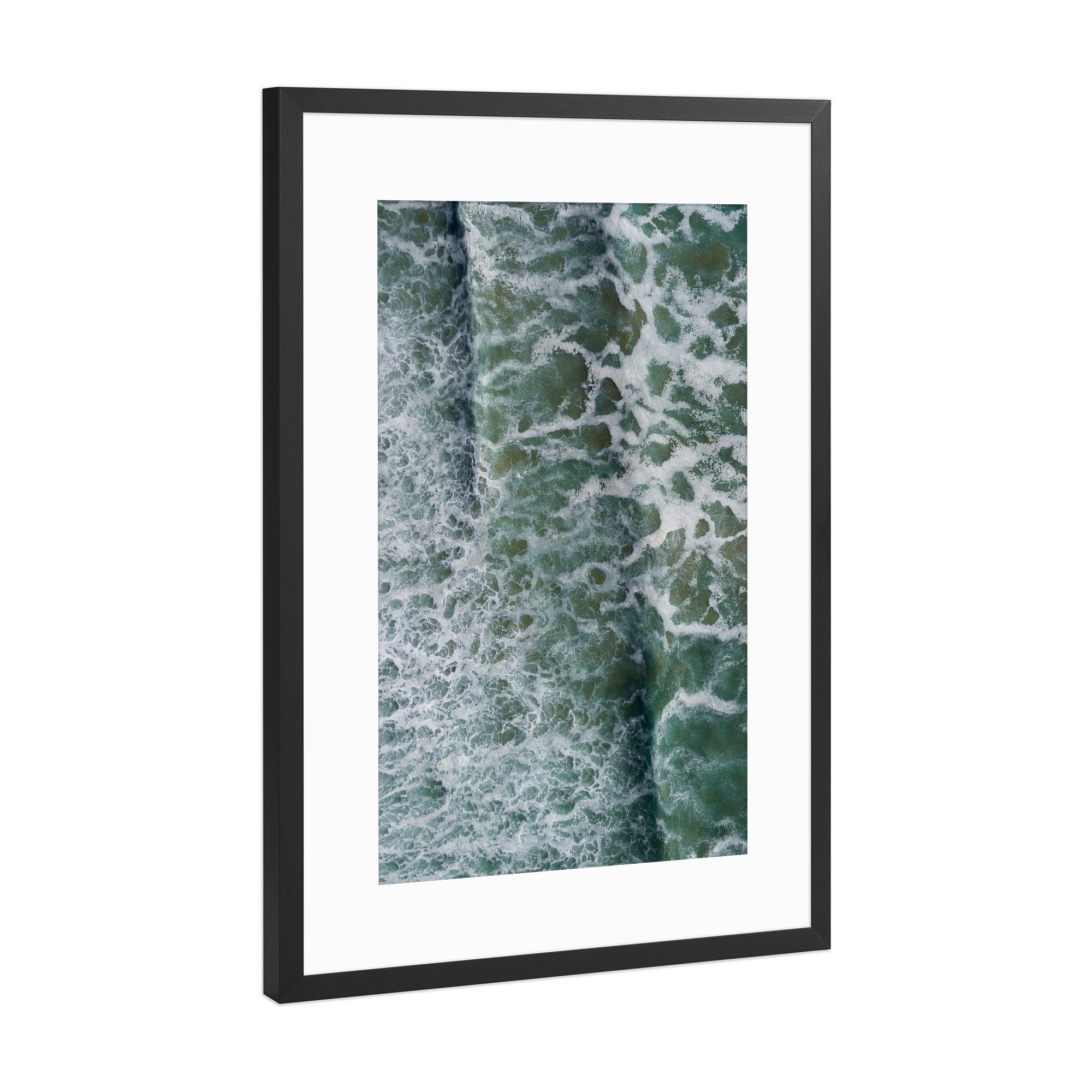 Poster mit Rahmen Schwarz (Metallic) "Ocena art" artboxONE - Natur,Reise,Abstrakt,Reise / Strand und Meer