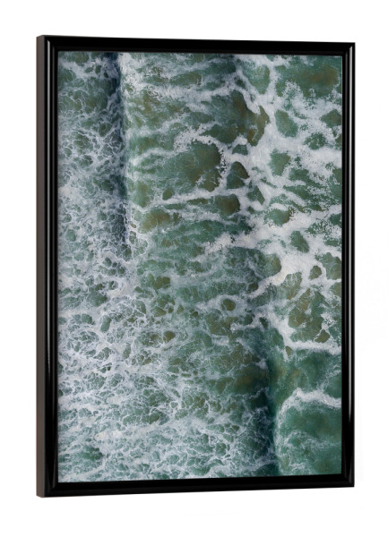 Poster mit schwarzem Rahmen "Ocena art" artboxONE - Natur,Reise,Abstrakt,Reise / Strand und Meer