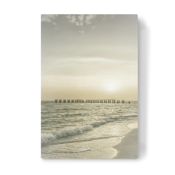 Leinwandbild "Vintage Sonnenuntergang" artboxONE - Natur,Reise / Strand und Meer