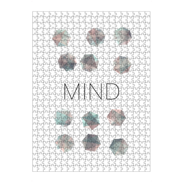 artboxONE Puzzle "Minds" artboxONE - Abstrakt,Menschen