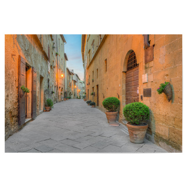 Poster "Pienza in der Toskana" artboxONE - Städte,Reise,Architektur,Reise / Länder