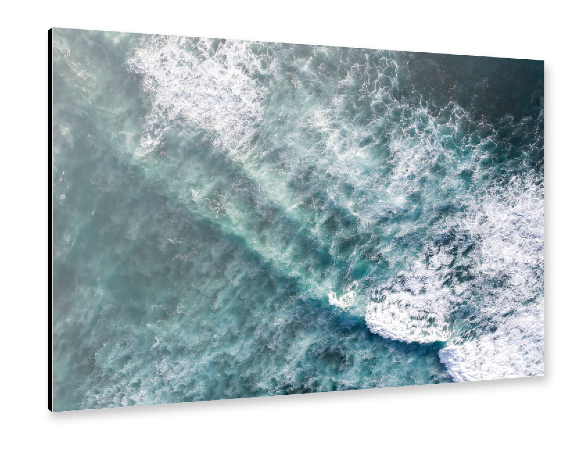 Alu-Dibond "Ocean blues" 75x50 cm artboxONE