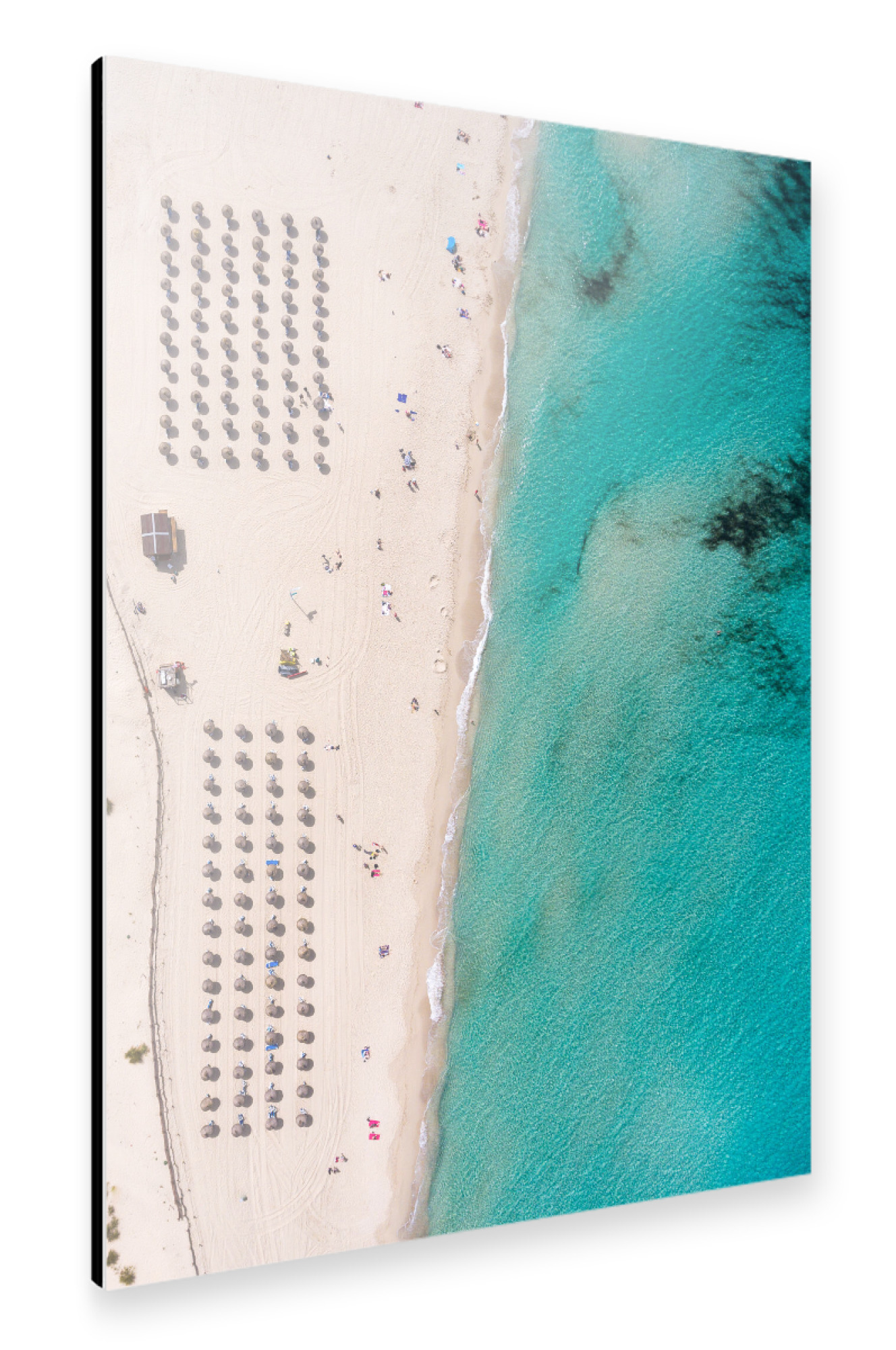 Alu-Dibond "Dream beach" 30x20 cm artboxONE