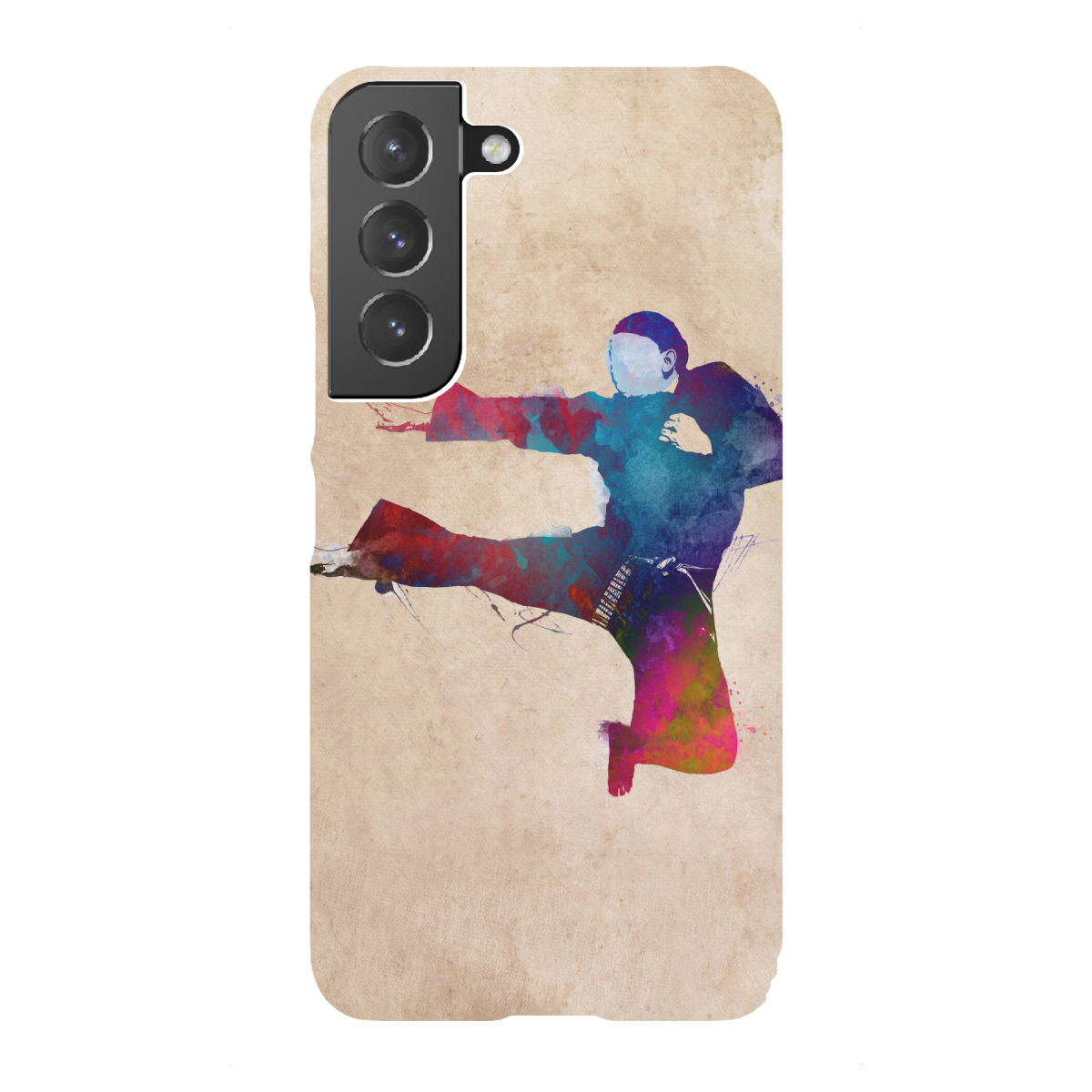 "Karate sport art"für Samsung Galaxy - Premium-Case Handyhülle artboxONE