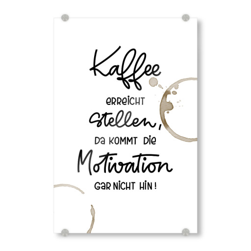 Kaffee und Motivation