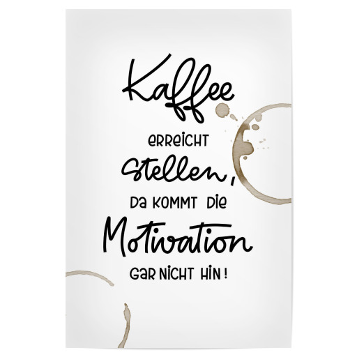 Kaffee und Motivation