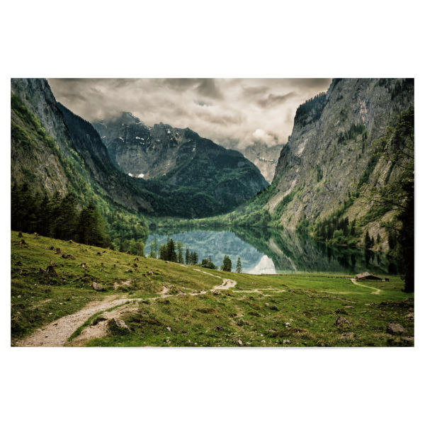 Poster 30x20 cm "Obersee Berchtesgaden" artboxONE - Natur,Reise