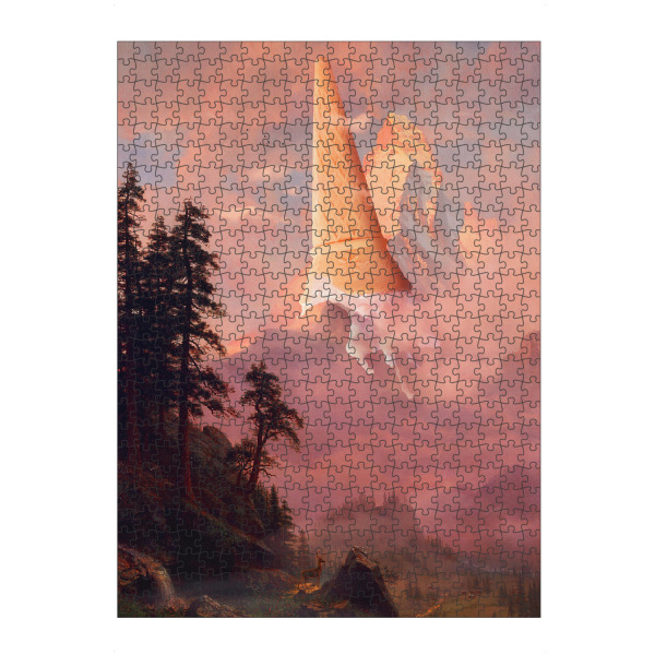 artboxONE Puzzle "ICE CREAM MOUNTAIN" artboxONE - Natur,Für Kinder,Fiktion,Lustig