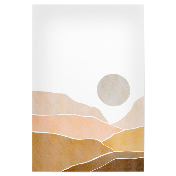 Poster "Abstract Landscape Painting" artboxONE - Natur,Abstrakt