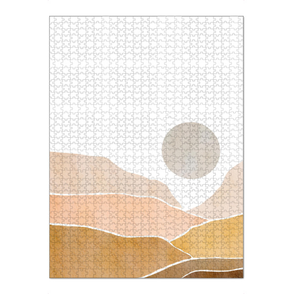 Puzzle Ravensburger "Abstract Landscape Painting" artboxONE - Natur,Abstrakt