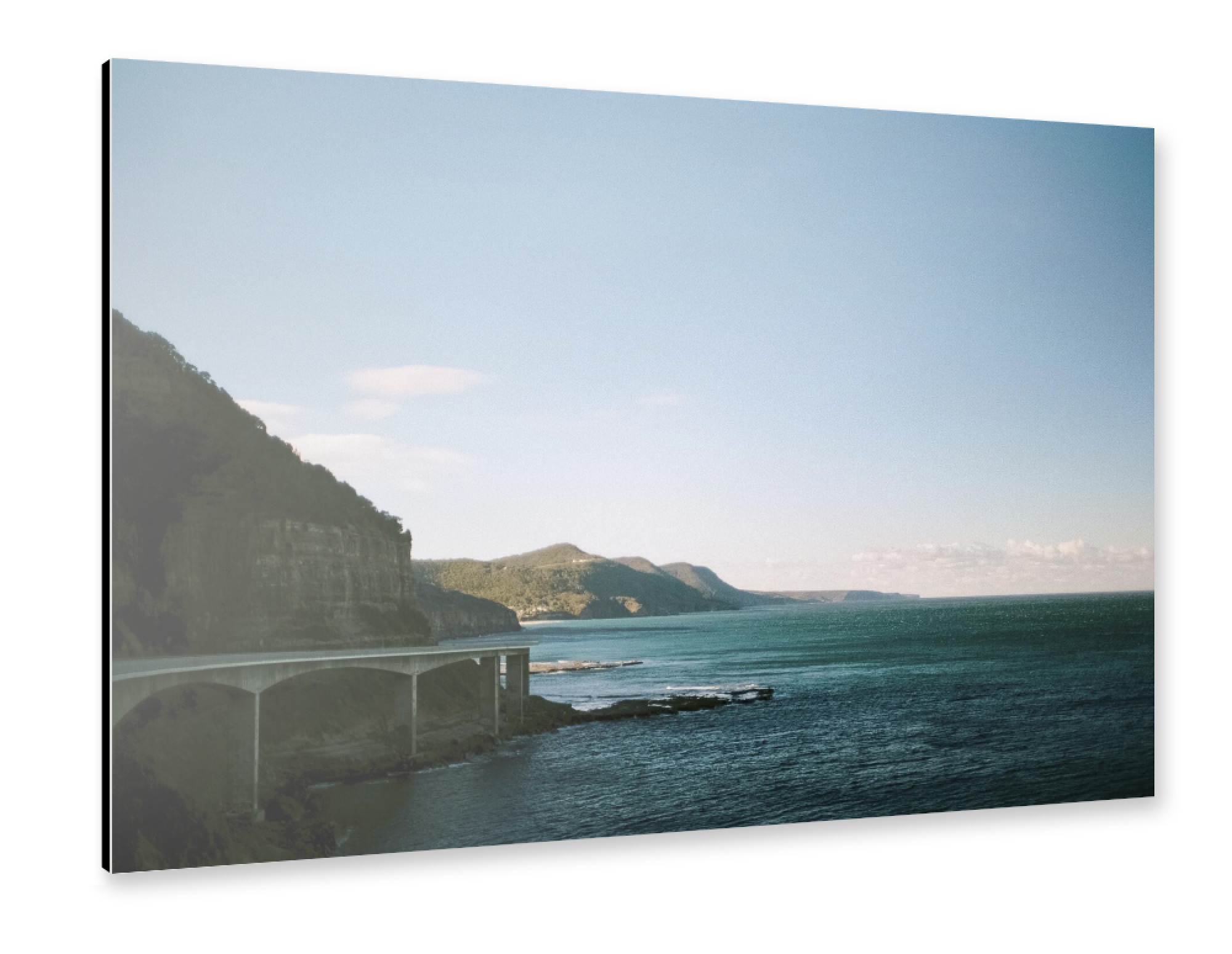 Alu-Dibond "Sea Cliff Bridge" 30x20 cm artboxONE