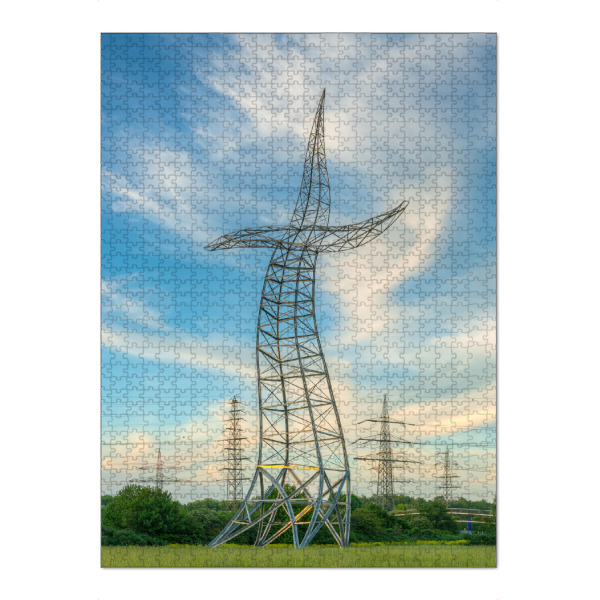 Puzzle Ravensburger "Zauberlehrling in Oberhausen" artboxONE - Reise,Architektur,Reise / Länder