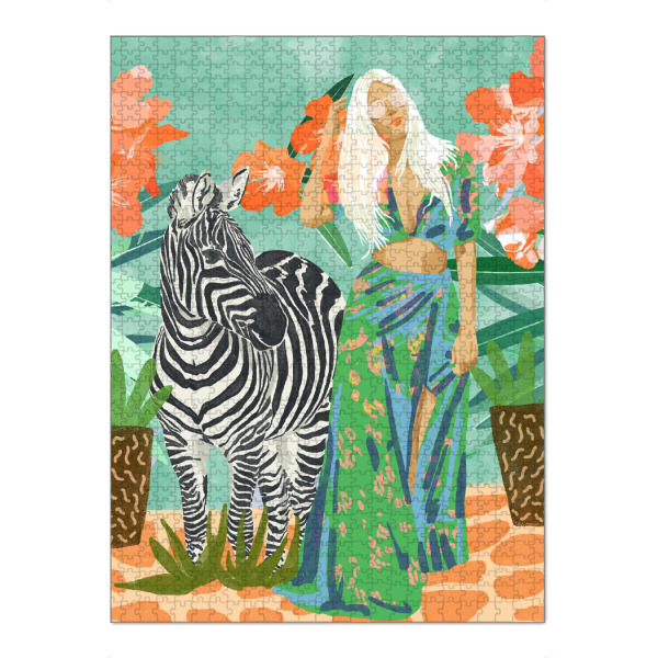 Puzzle Ravensburger "Never Change Your Stripes" artboxONE - Natur,Tiere,Menschen