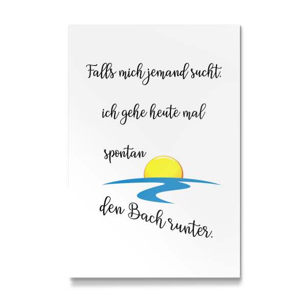 Galerie-Print "Den Bach runter" 30x20 cm artboxONE