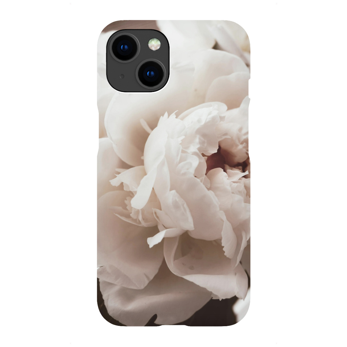 iPhone "White Blooming Flower" Premium-Case Handyhülle artboxONE