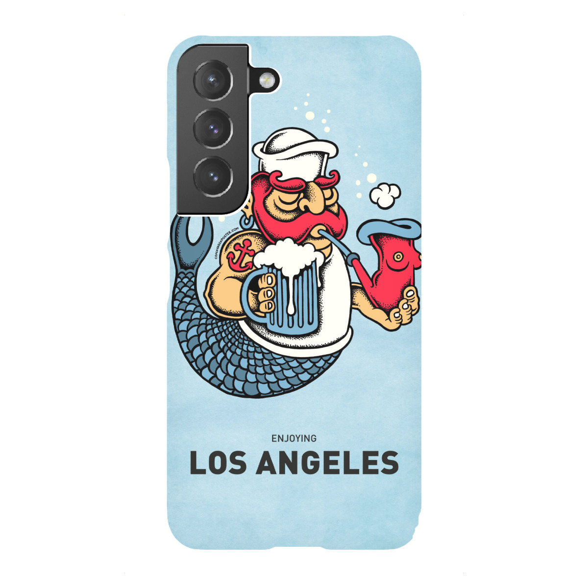 Samsung Galaxy "Los Angeles Sailor Mermaid" Premium-Case Handyhülle artboxONE