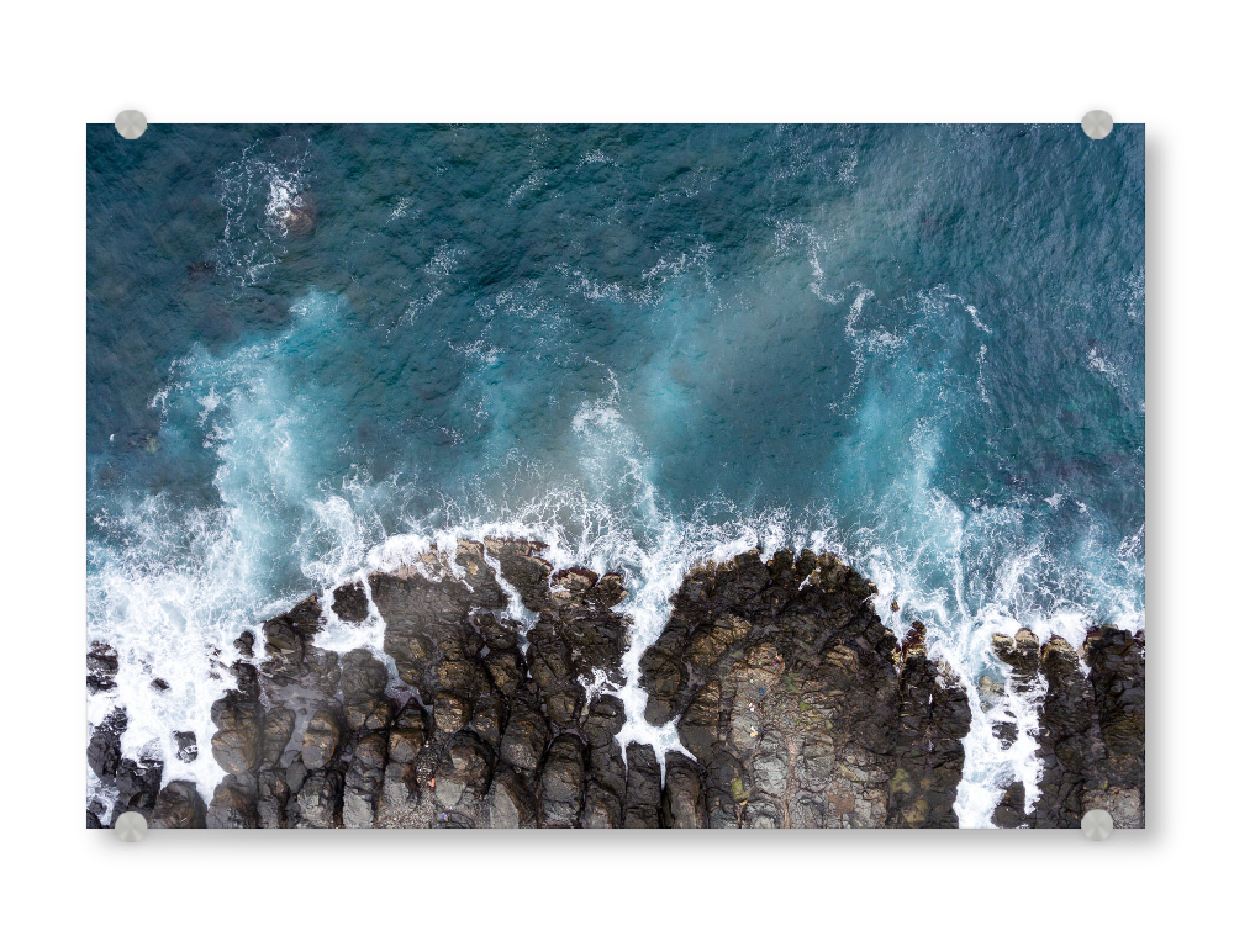 Acrylglasbild "Ocean fingers" artboxONE - Natur,Reise,Abstrakt,Reise / Strand und Meer