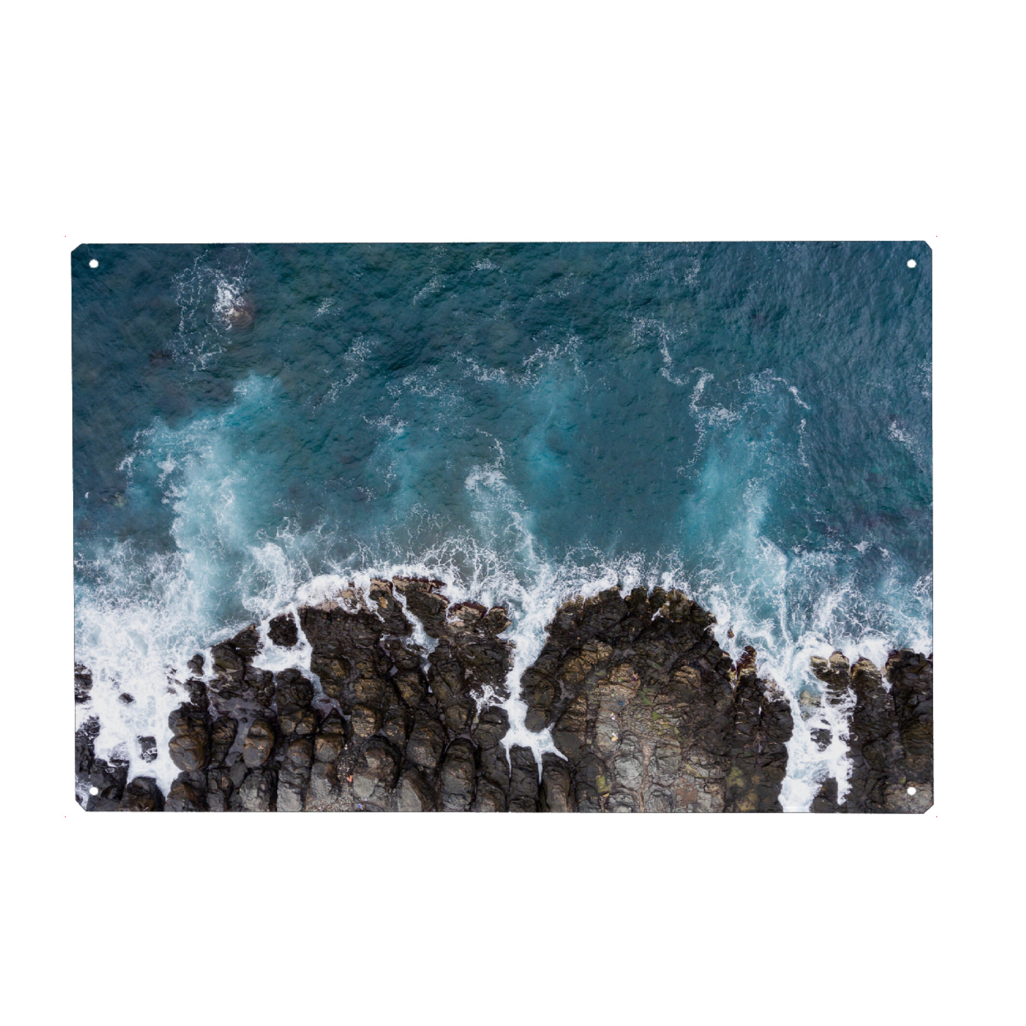 Holzbild "Ocean fingers" artboxONE - Natur,Reise,Abstrakt,Reise / Strand und Meer
