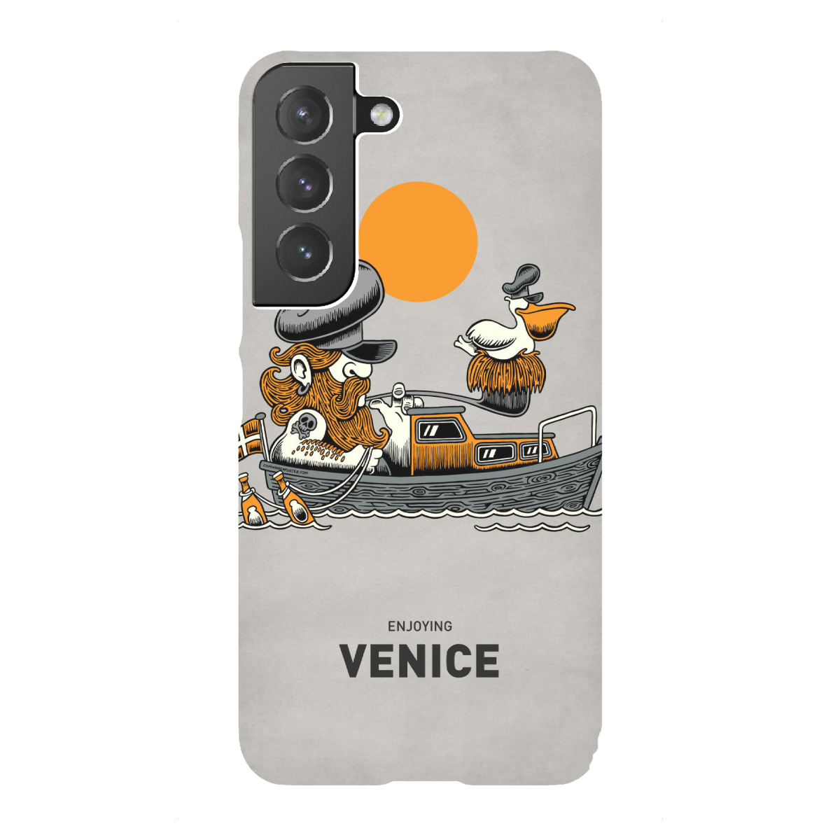 Samsung Galaxy "Venice Pelican Ship" Premium-Case Handyhülle artboxONE