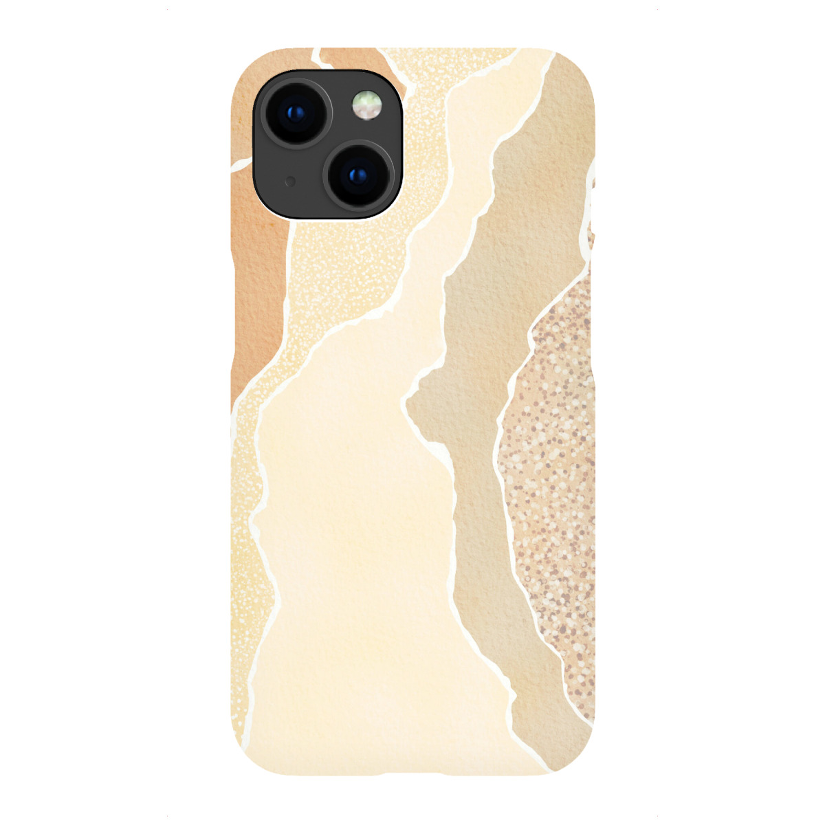 "Abstract Beach Watercolor"für iPhone - Premium-Case Handyhülle artboxONE