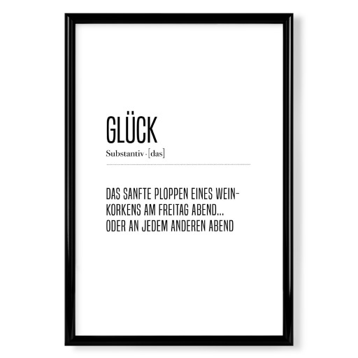 Glück Definition I