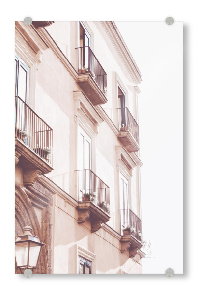 Acrylglasbild "Vintage Architecture" artboxONE - Städte,Architektur