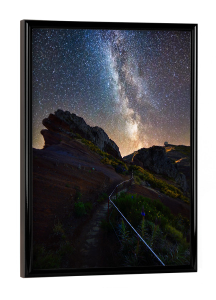 Poster mit schwarzem Rahmen "Pico do Arieiro" artboxONE - Natur,Reise