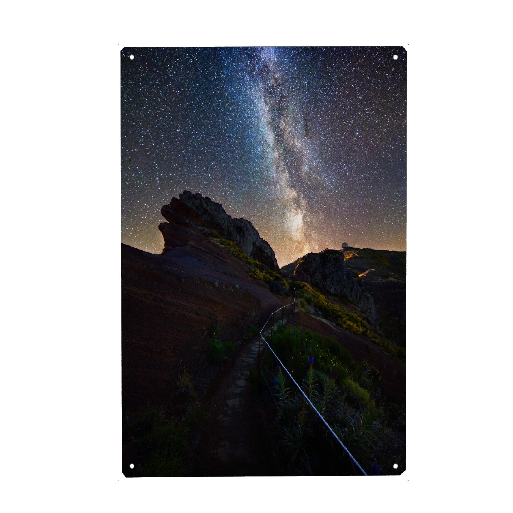 Holzbild "Pico do Arieiro" artboxONE - Natur,Reise