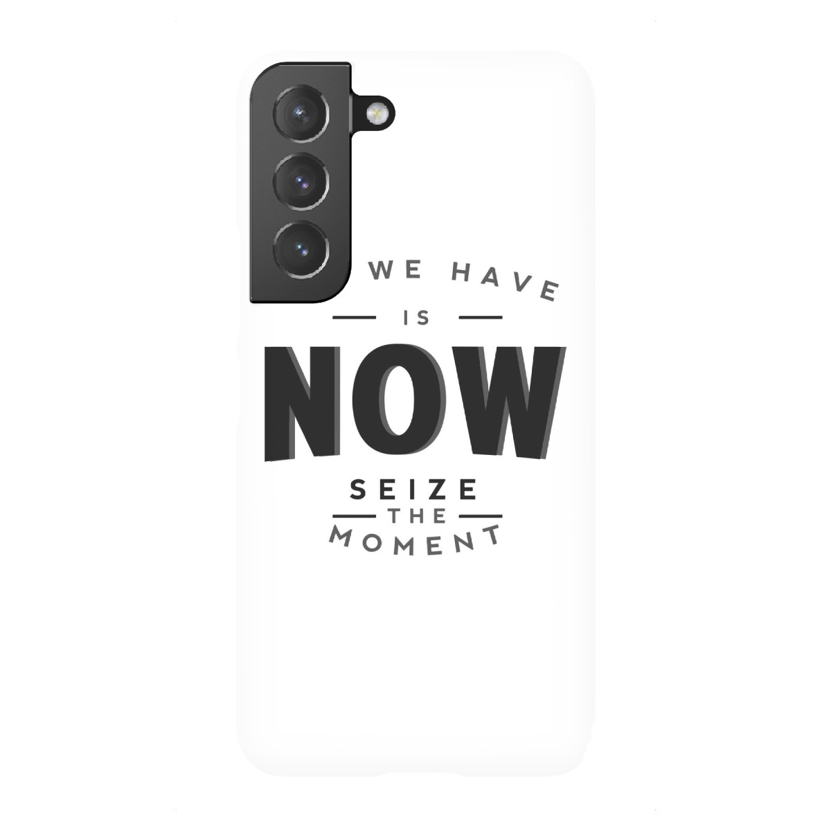 Samsung Galaxy "Seize the moment" Premium-Case Handyhülle artboxONE
