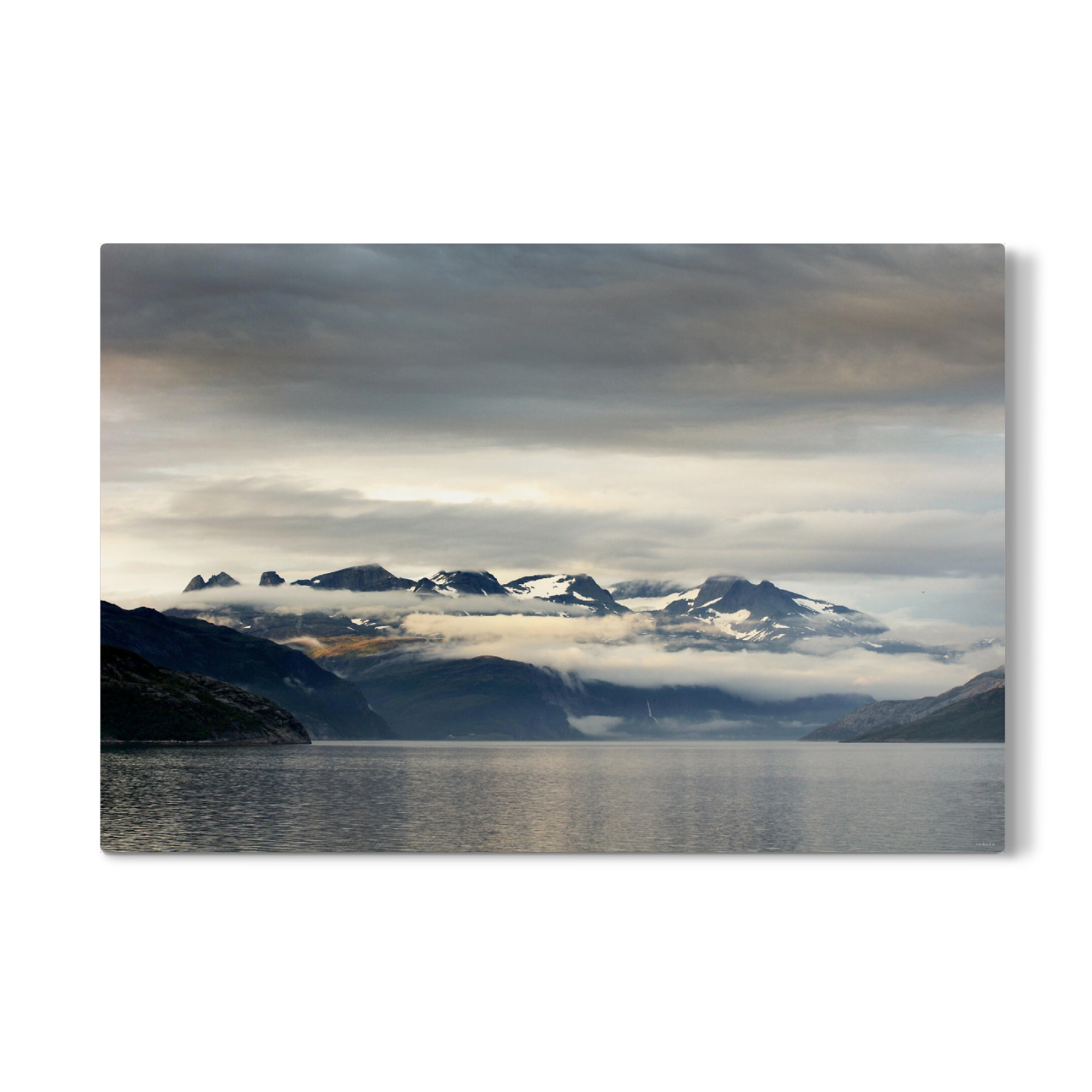 Galerie-Print "Cloudy Mountains" 30x20 cm artboxONE