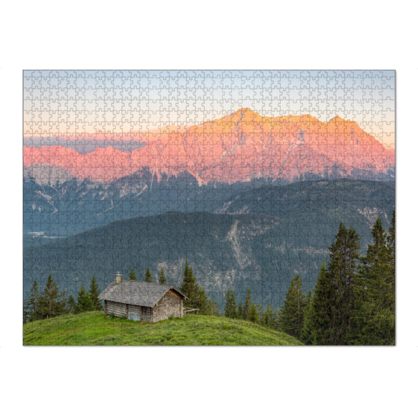 Puzzle Ravensburger "Schellalm in Bayern" artboxONE - Natur,Reise