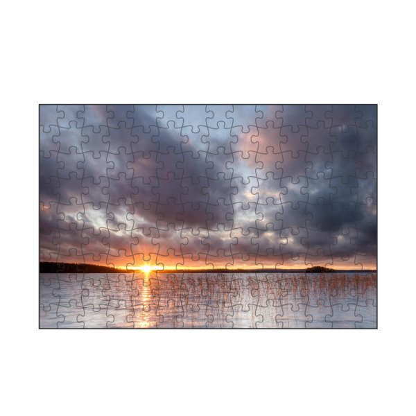 artboxONE Puzzle "Sonnenuntergang in Finnland" artboxONE - Natur,Reise,Reise / Strand und Meer