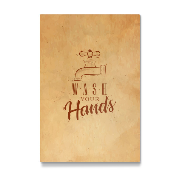 Galerie-Print "Bathroom faucet graphic craft" 30x20 cm artboxONE