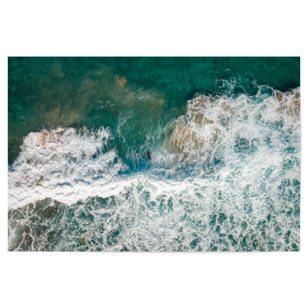 Poster 30x20 cm "Surrounded" artboxONE - Natur,Menschen,Reise / Strand und Meer